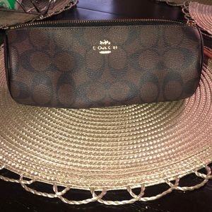 Coach Makeup Brush Holder In Signature